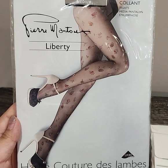 Pierre Mantoux Medium Patterned Tights Set - Picture 8 of 9